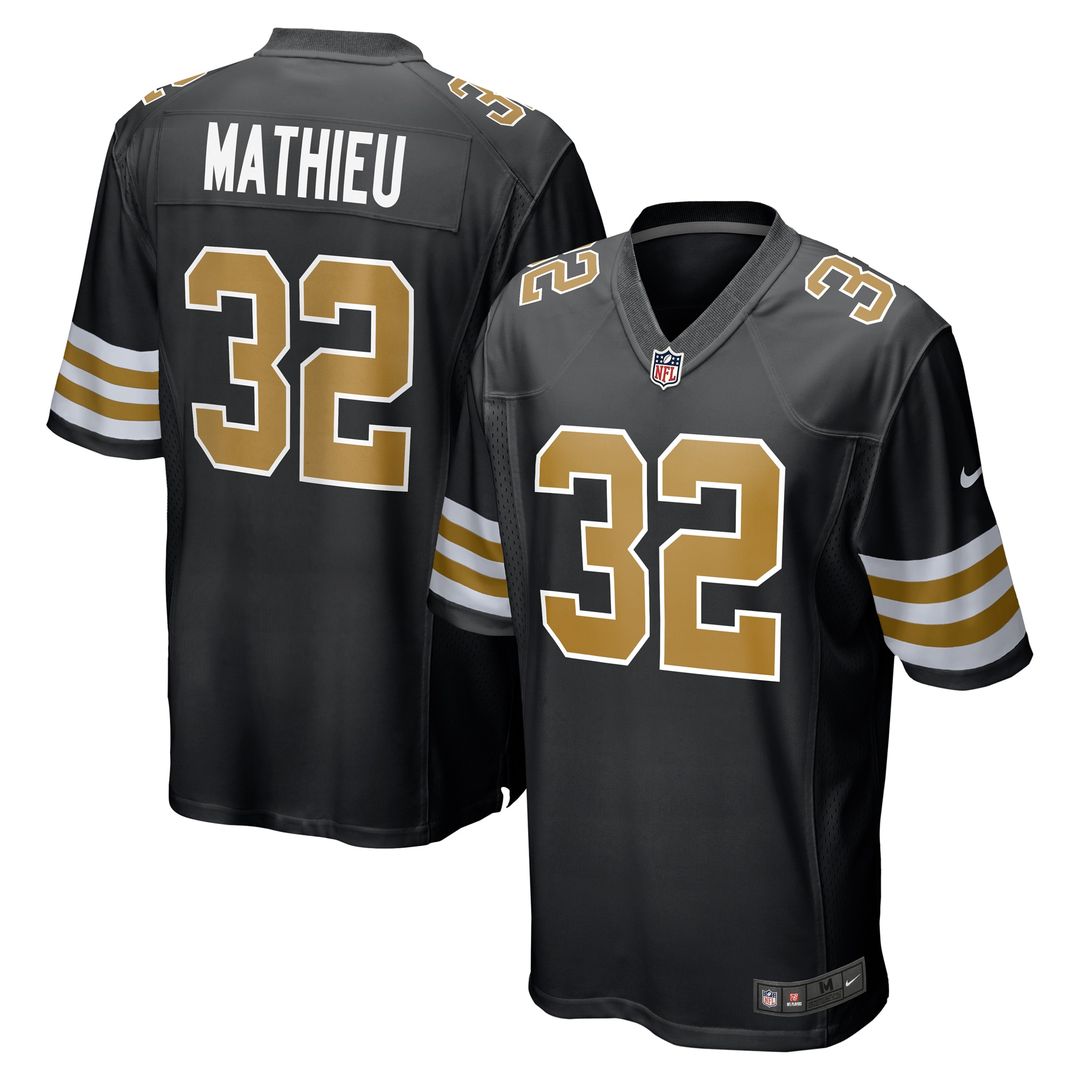 Tyrann Mathieu New Orleans Saints Alternate Game Jersey - White