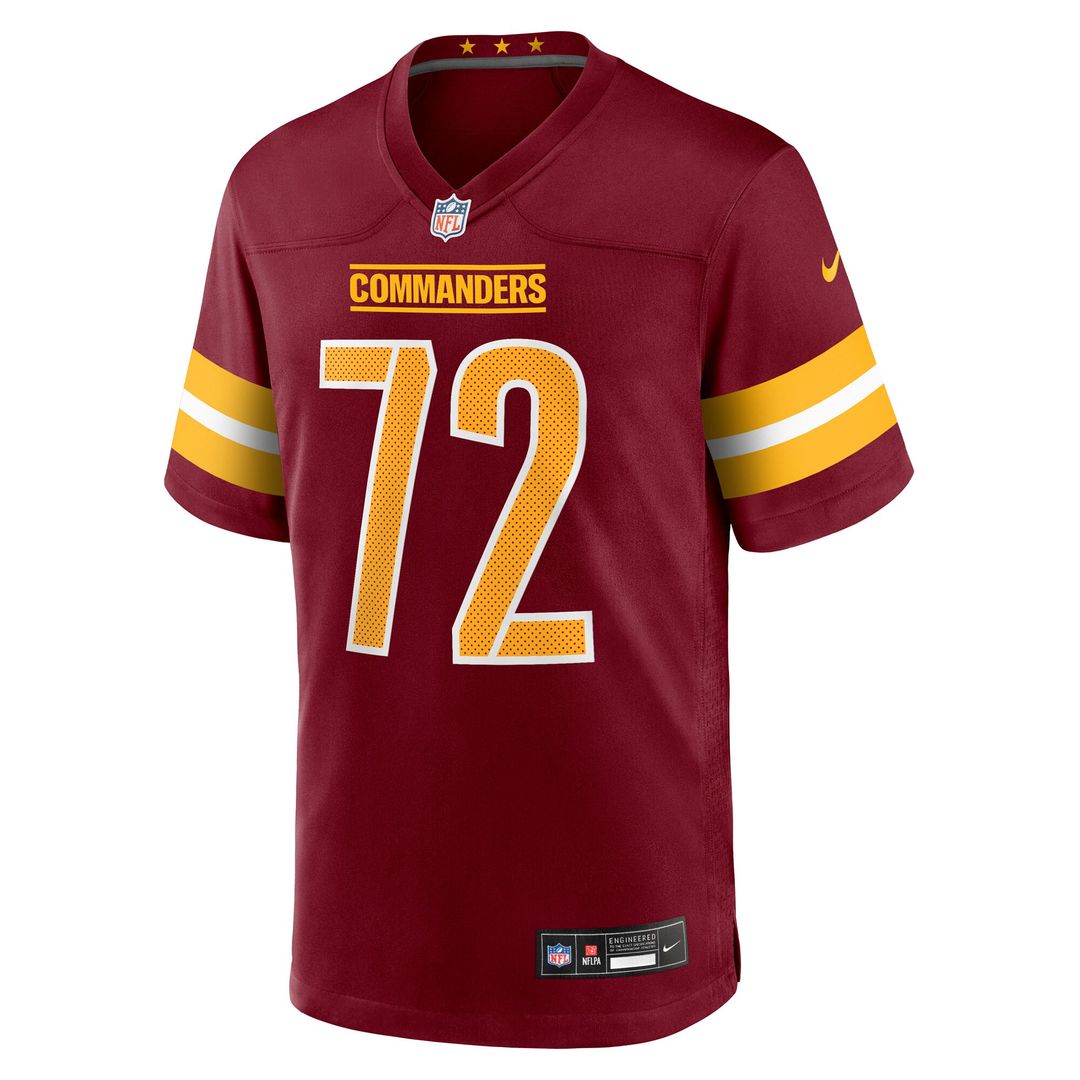 Josh Conerly Jr. Washington Commanders Team Game Jersey - Burgundy