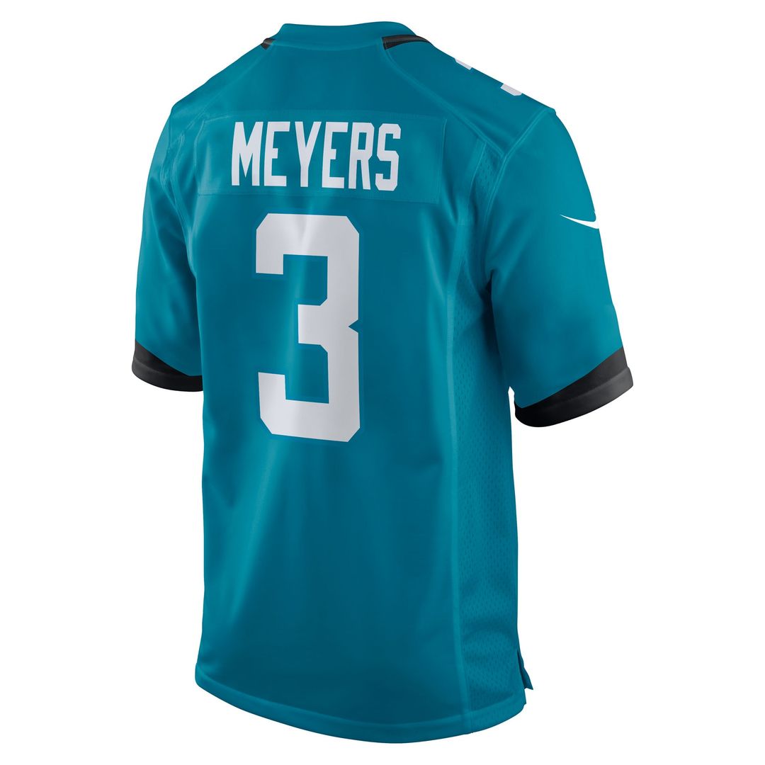 Jakobi Meyers Jacksonville Jaguars Team Game Jersey - Teal