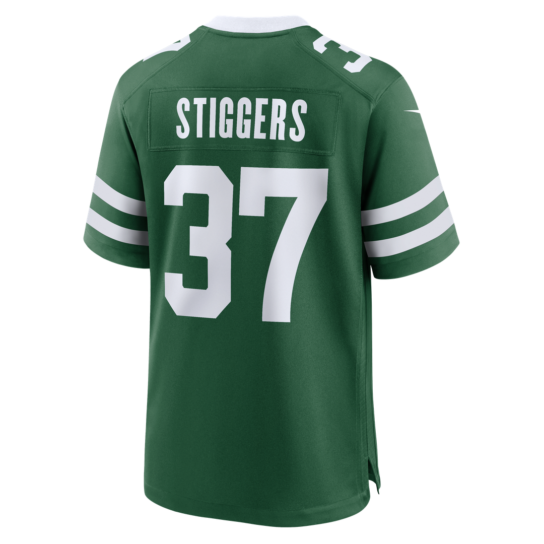 Qwan'tez Stiggers New York Jets Team Game Jersey - Legacy Green