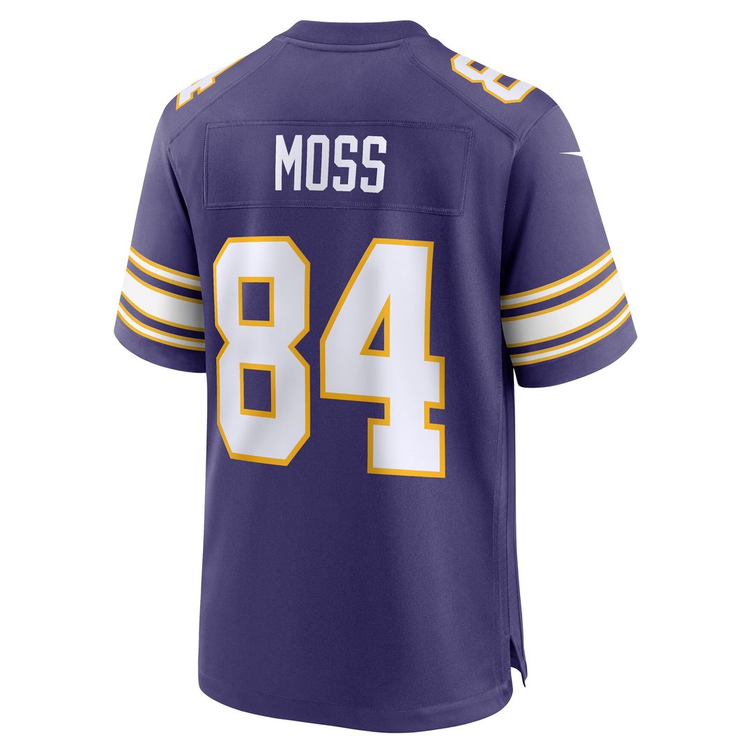 Randy Moss Minnesota Vikings Alternate Retired Player Game Jersey - White