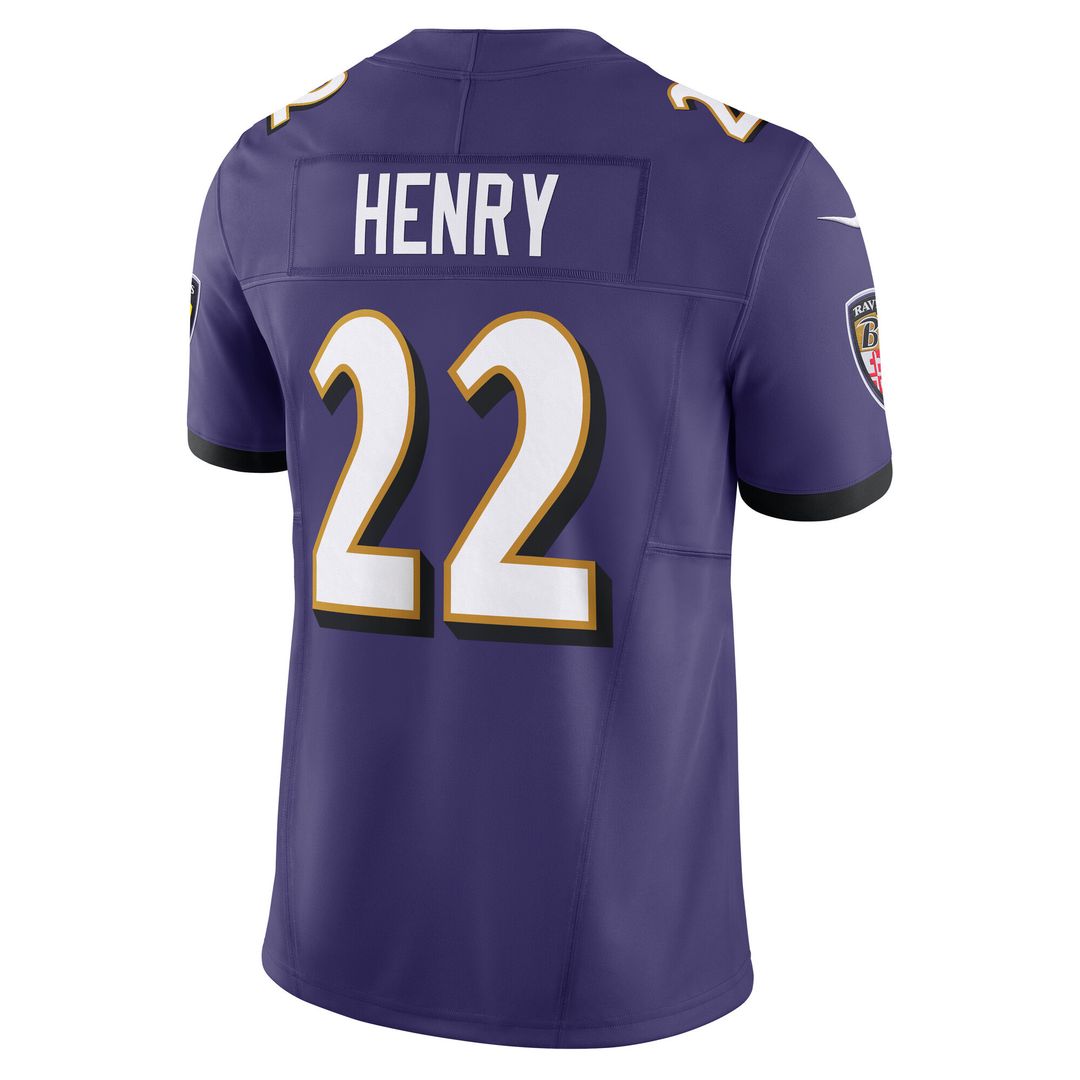 Derrick Henry Baltimore Ravens Vapor F.U.S.E. Limited Jersey - Purple