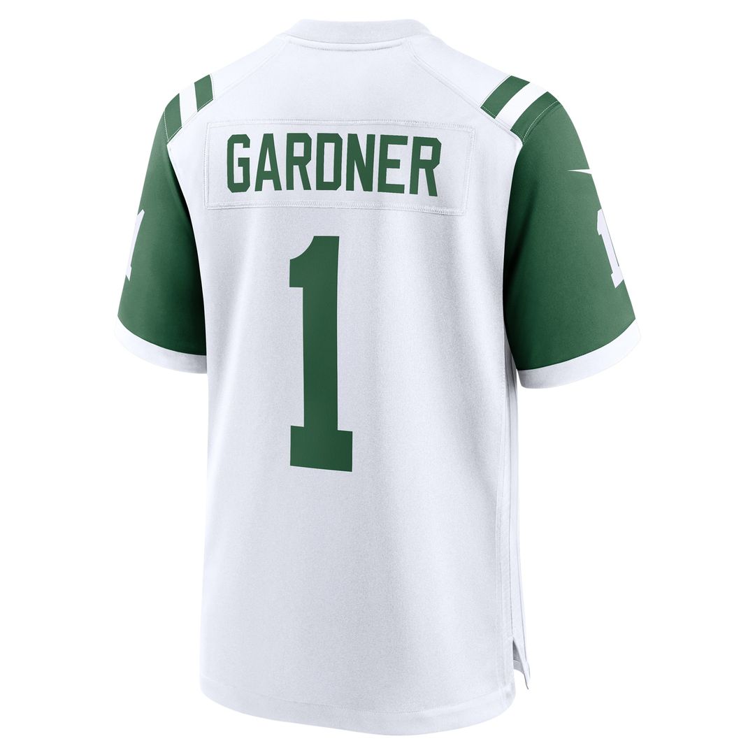 Ahmad Sauce Gardner New York Jets Classic Alternate Game Jersey - White