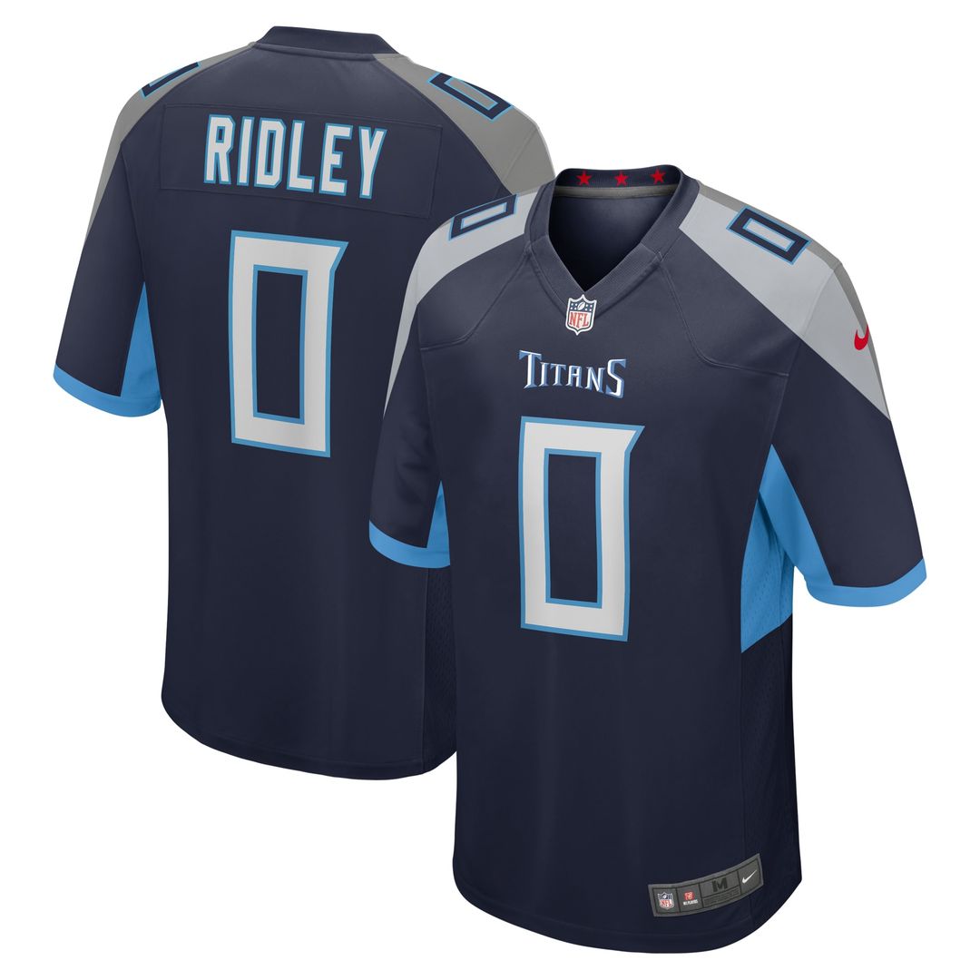 Calvin Ridley Tennessee Titans Team Game Jersey - Light Blue