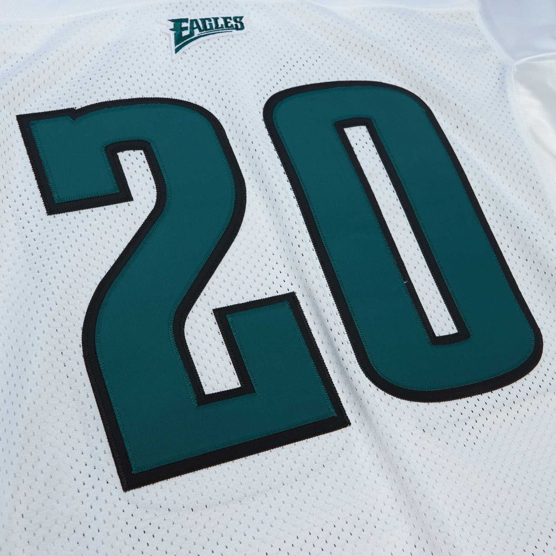 Brian Dawkins Philadelphia Eagles 1996 Authentic Throwback Retired Player Jersey - White
