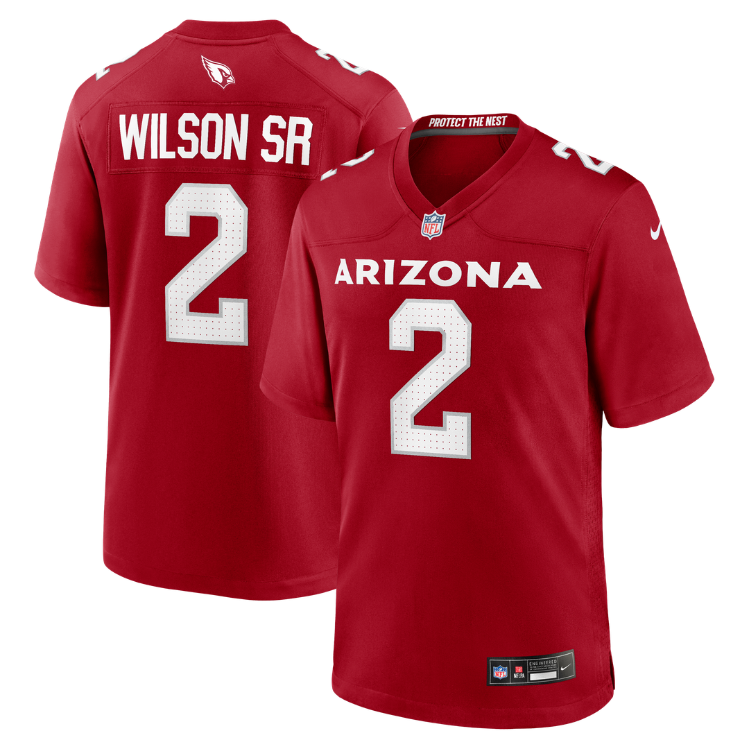 Mack Wilson Sr. Arizona Cardinals Team Game Jersey - Cardinal