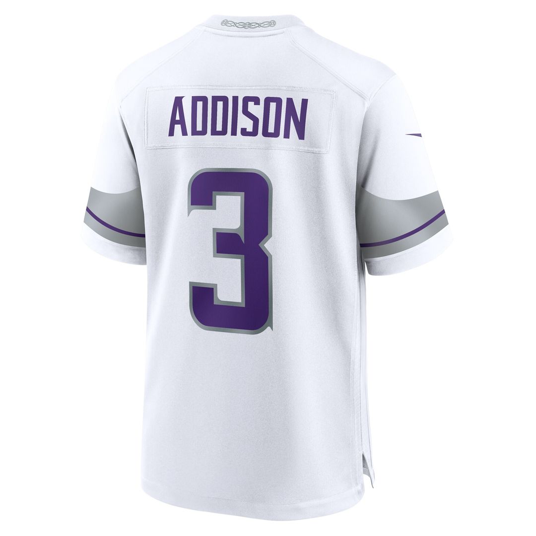 Addison Minnesota Vikings Game Jersey - Purple