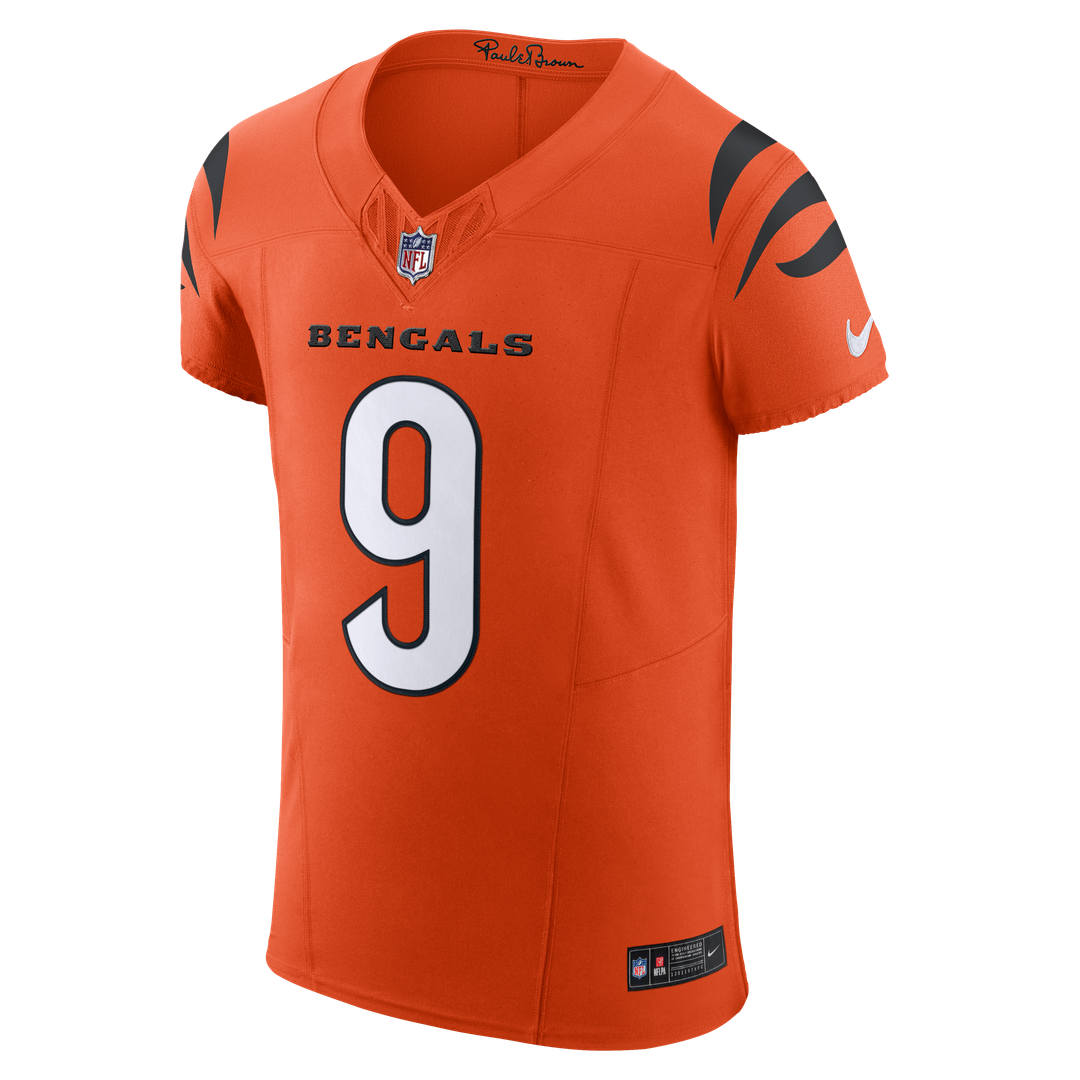 Joe Burrow Cincinnati Bengals Vapor F.U.S.E. Elite Jersey - Orange