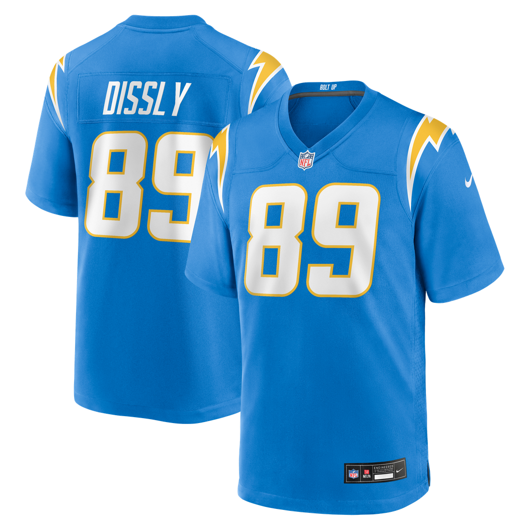 Will Dissly Los Angeles Chargers Team Game Jersey - Powder Blue