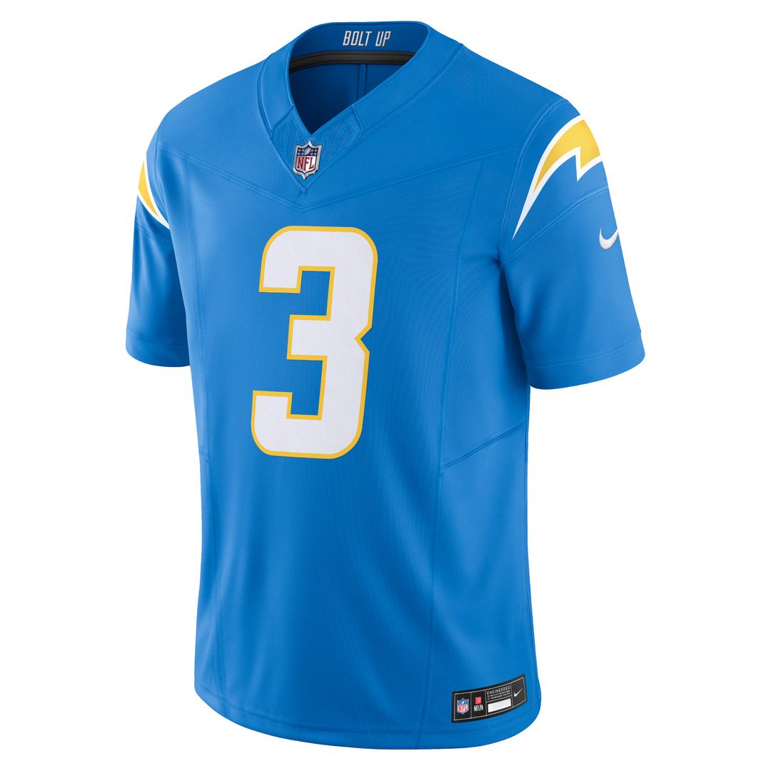 Derwin James Jr. Los Angeles Chargers Alternate Charger Power Vapor F.U.S.E. Limited Jersey - Gold