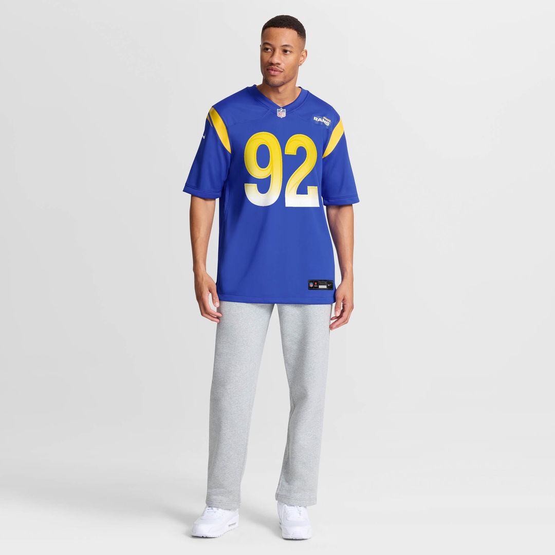Harrison Mevis Los Angeles Rams Team Game Jersey - Royal