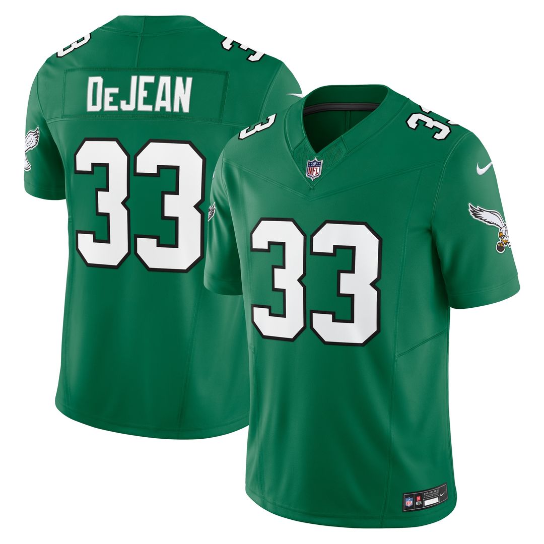 Cooper DeJean Philadelphia Eagles Alternate 2 Vapor F.U.S.E. Limited Jersey - Kelly Green