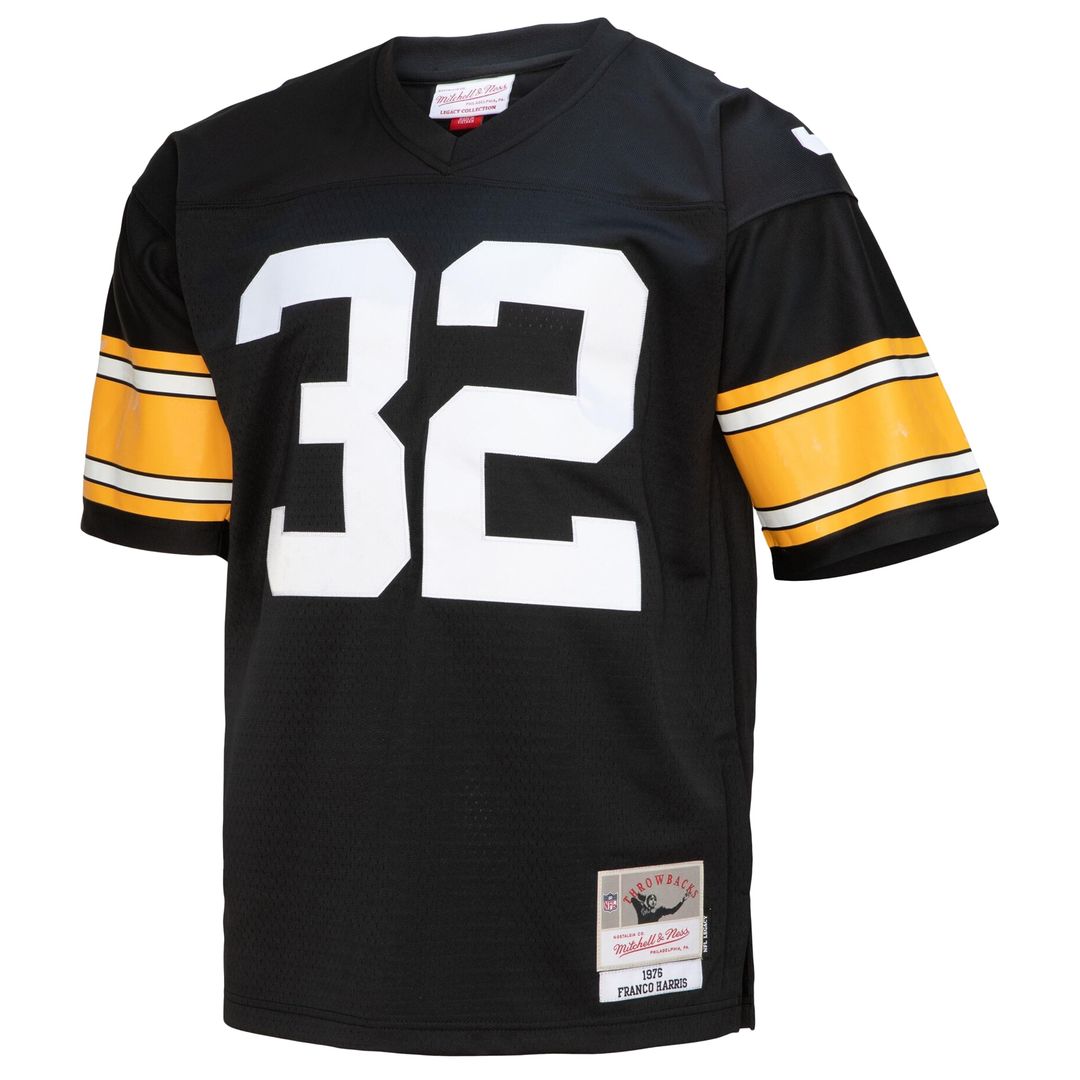 Franco Harris Pittsburgh Steelers Legacy Replica Jersey - Black