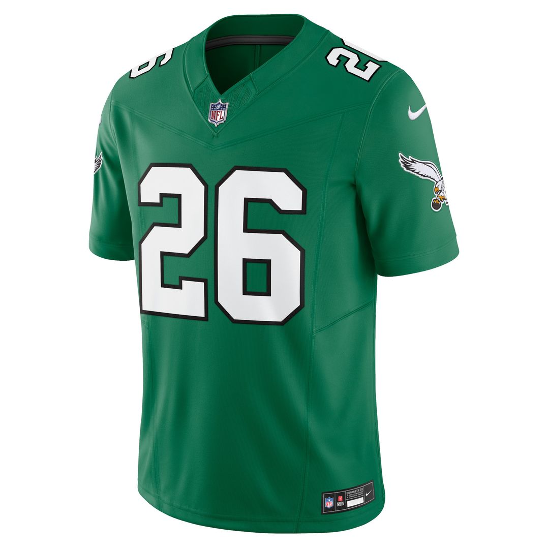 Saquon Barkley Philadelphia Eagles Vapor F.U.S.E. Limited Jersey - White