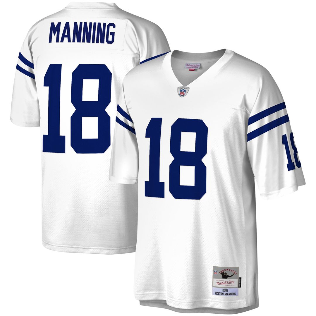 Peyton Manning Indianapolis Colts Legacy Replica Jersey - Royal