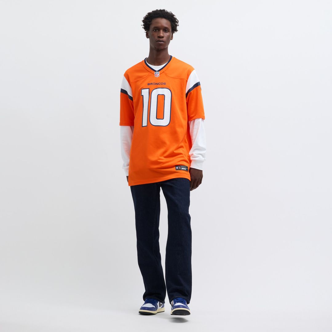 Bo Nix Denver Broncos Alternate Game Jersey - Navy