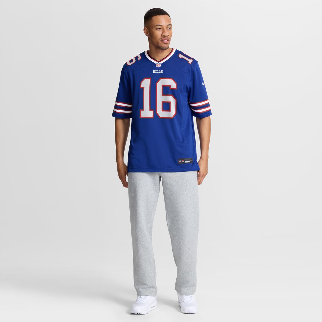 Tyler Bass Buffalo Bills Team Game Jersey - Royal