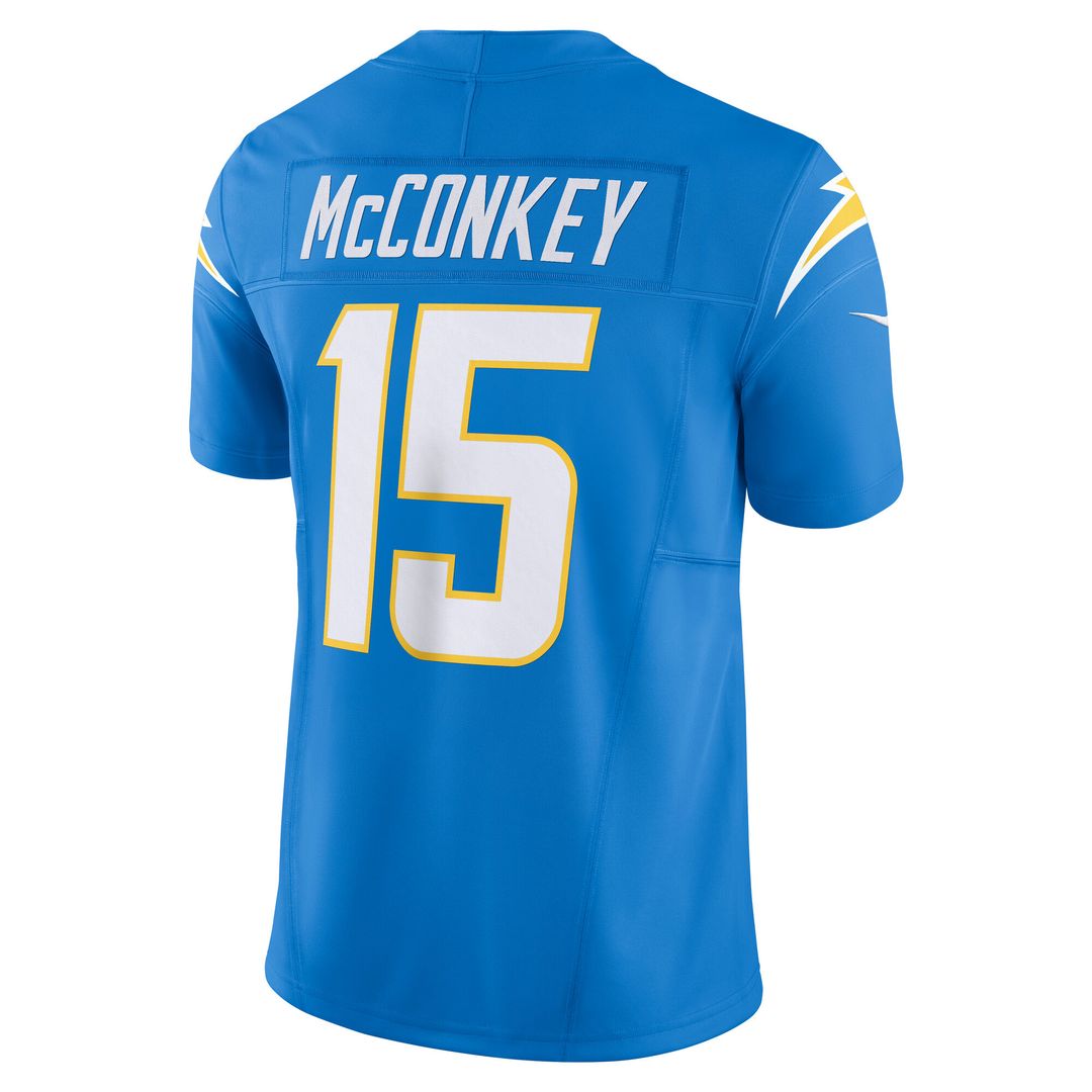 Ladd McConkey Los Angeles Chargers Team Vapor F.U.S.E. Limited Jersey - Powder Blue