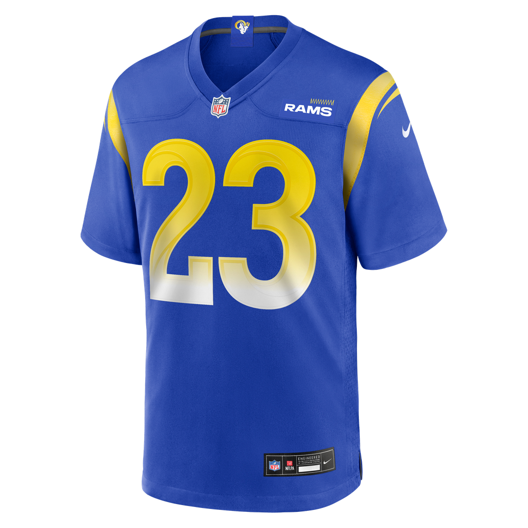 Kyren Williams Los Angeles Rams Game Player Jersey - Royal