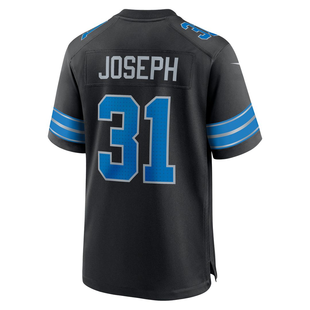 Kerby Joseph Detroit Lions Team Game Jersey - Blue