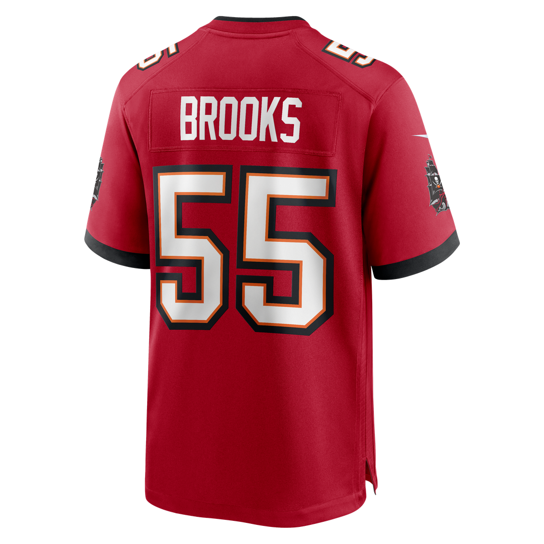 Derrick Brooks Tampa Bay Buccaneers Game Retired Player Jersey - Red