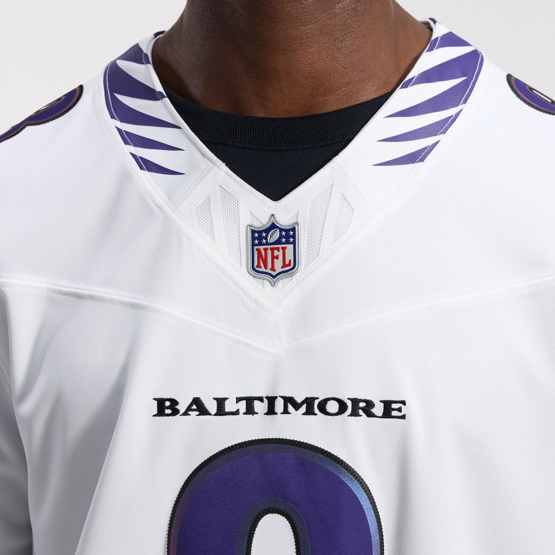 Lamar Jackson Baltimore Ravens Vapor F.U.S.E. Stitched Limited Jersey - White