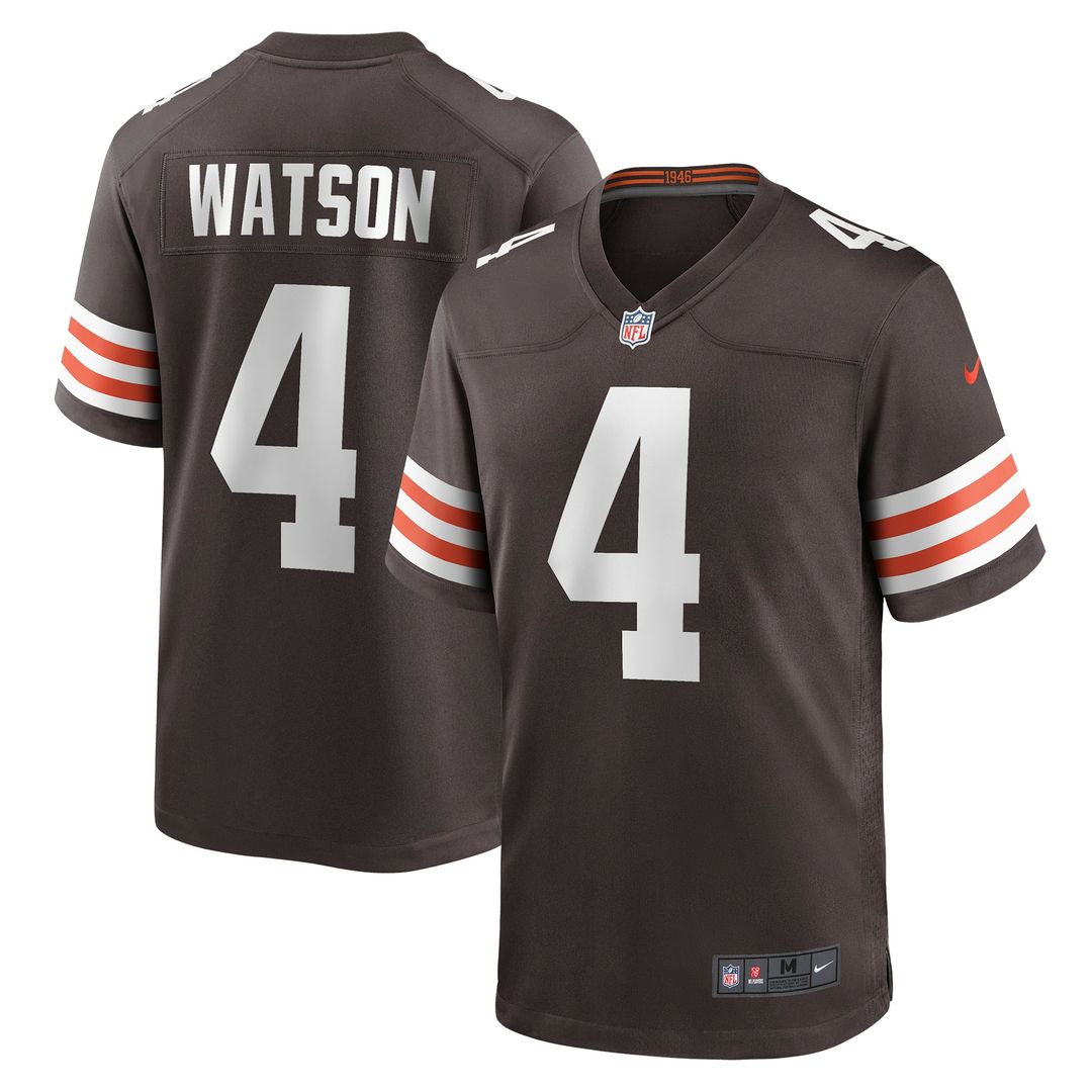 Deshaun Watson Cleveland Browns Game Jersey - Brown
