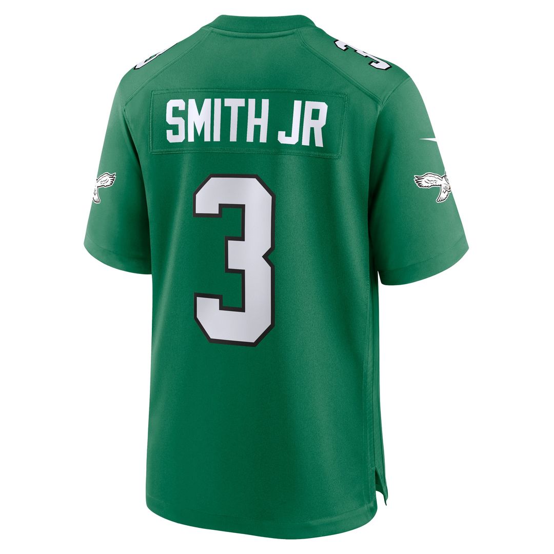 Nolan Smith Philadelphia Eagles Alternate Game Jersey - Kelly Green