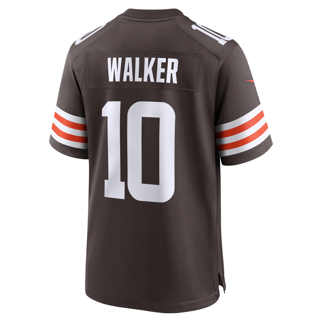 Phillip Walker Cleveland Browns Team Game Jersey - Brown
