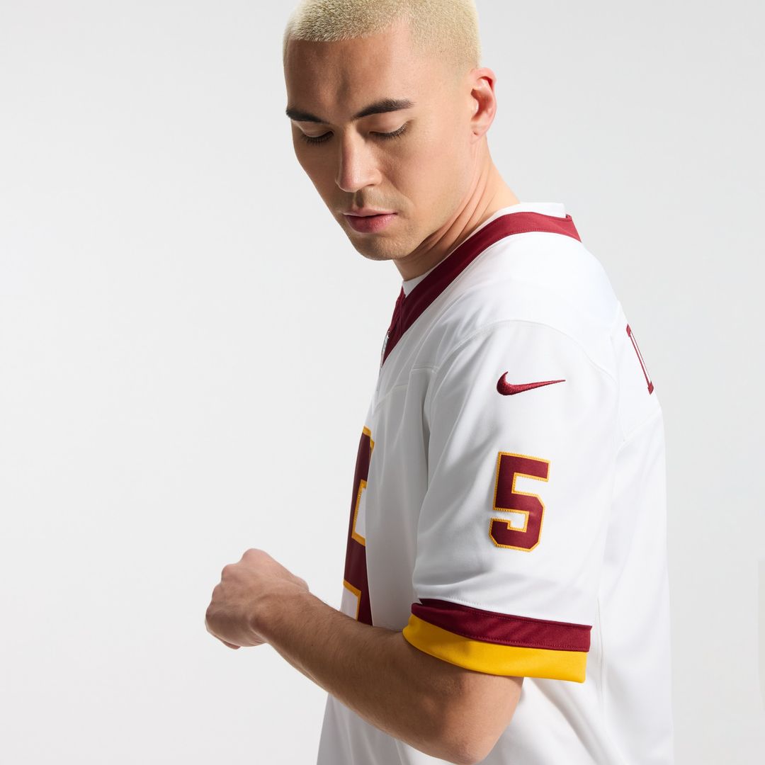 Jayden Daniels Washington Commanders Vapor F.U.S.E. Stitched Limited Jersey - Burgundy