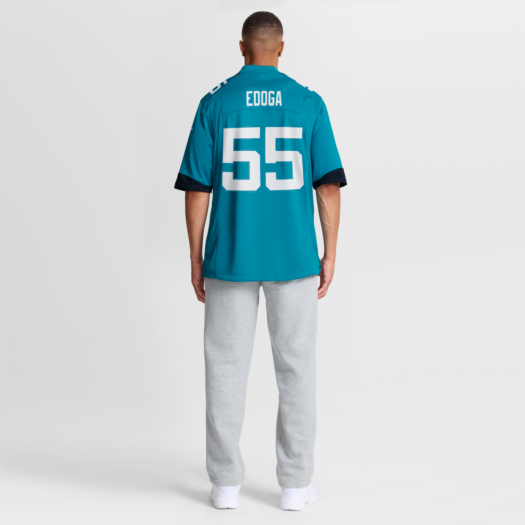 Chuma Edoga Jacksonville Jaguars Team Game Jersey - Teal