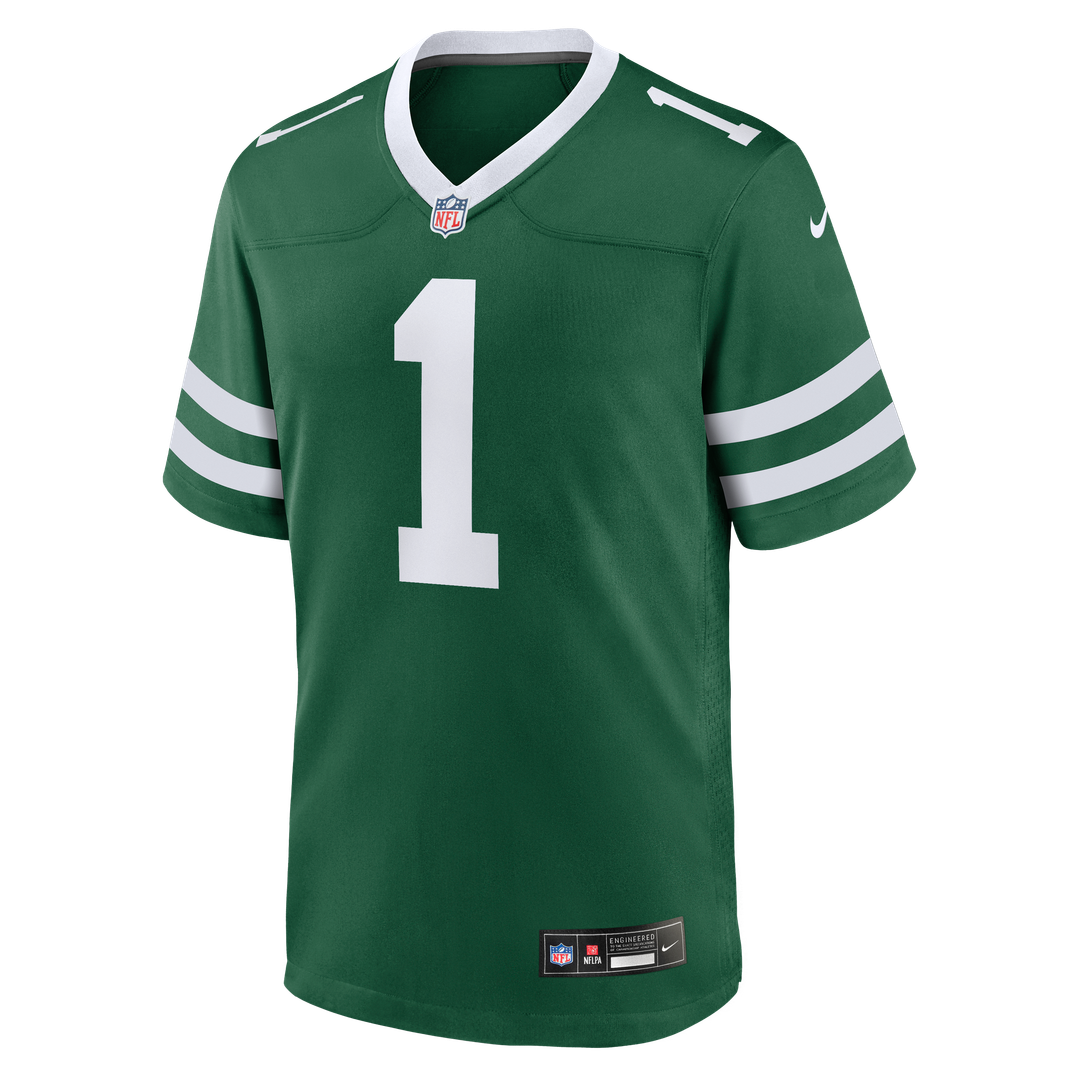David Bailey New York Jets 2026 NFL Draft First Round Pick No. 2 Team Game Jersey - Legacy Green