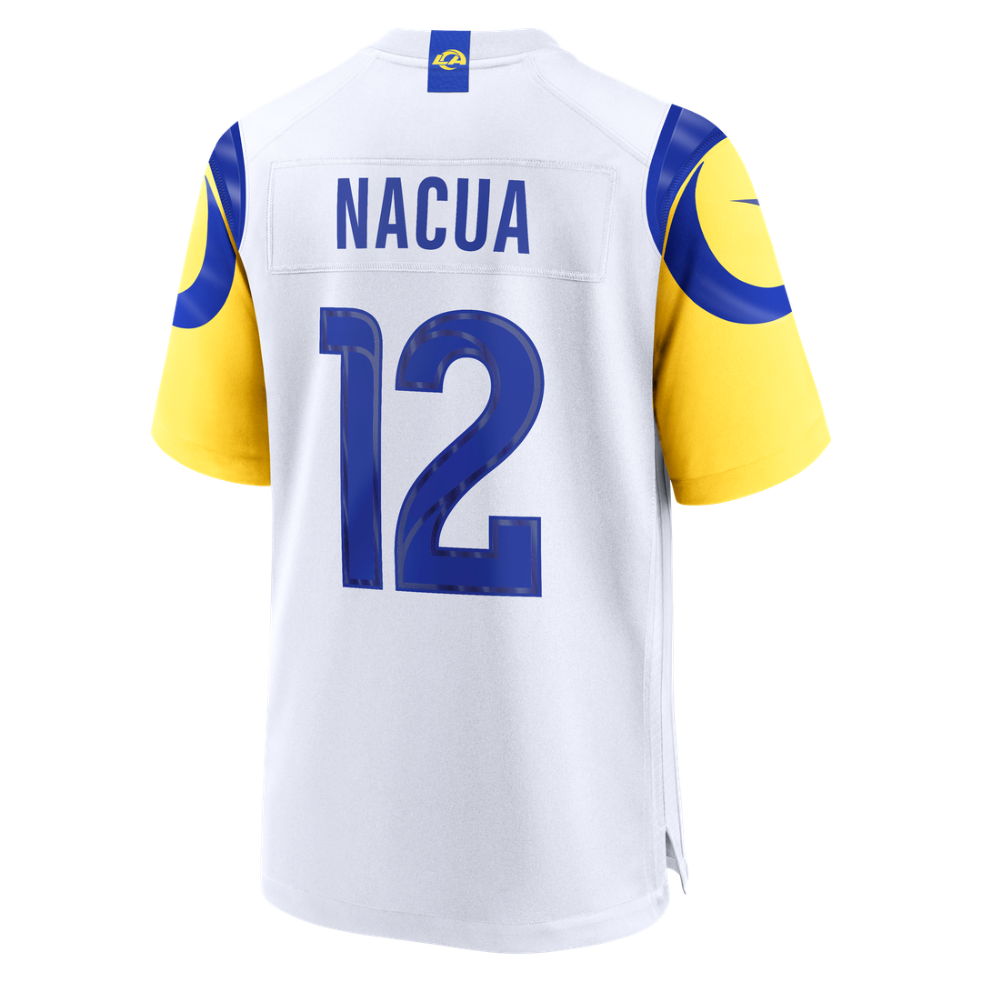 Puka Nacua Los Angeles Rams Team Game Player Jersey - Royal