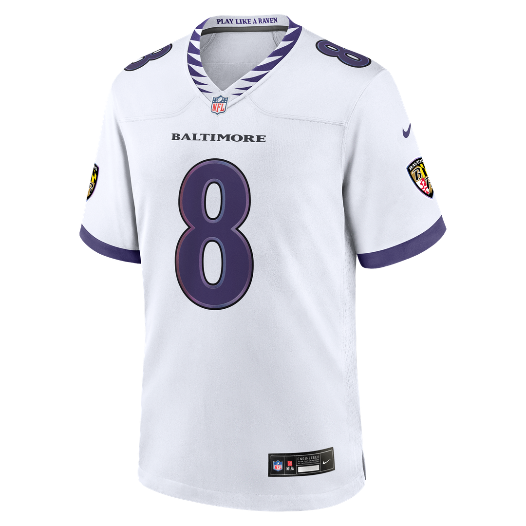 Lamar Jackson Baltimore Ravens Alternate Game Jersey - Purple