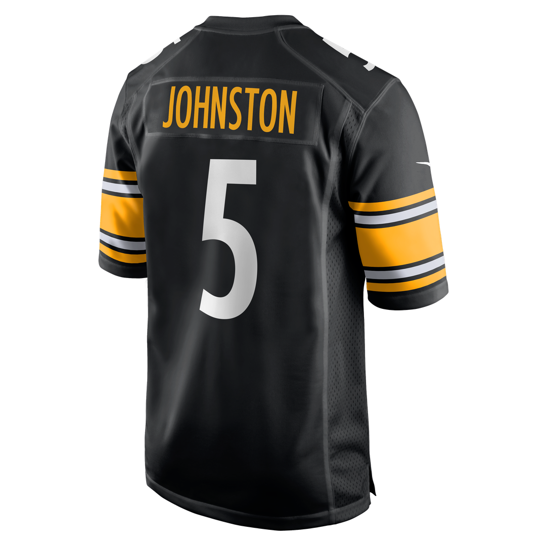 Cameron Johnston Pittsburgh Steelers Game Jersey - Black