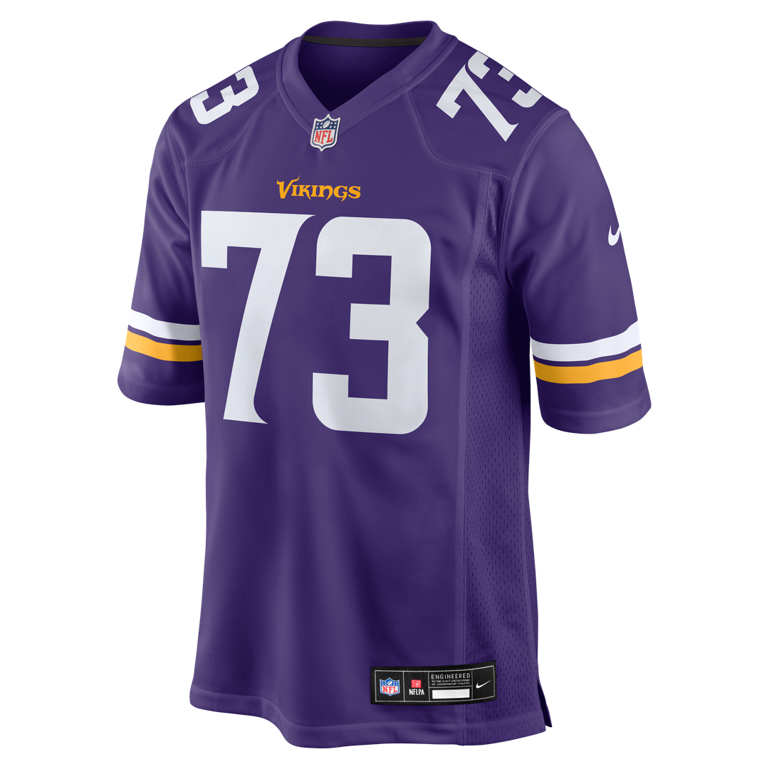 Walter Rouse Minnesota Vikings Team Game Jersey - Purple
