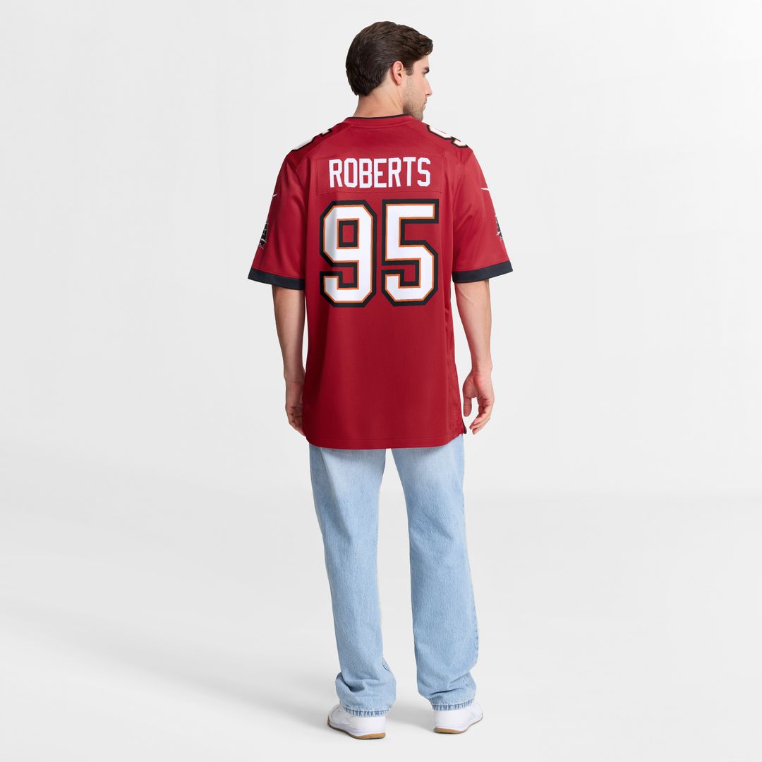 Elijah Roberts Tampa Bay Buccaneers Team Game Jersey - Red