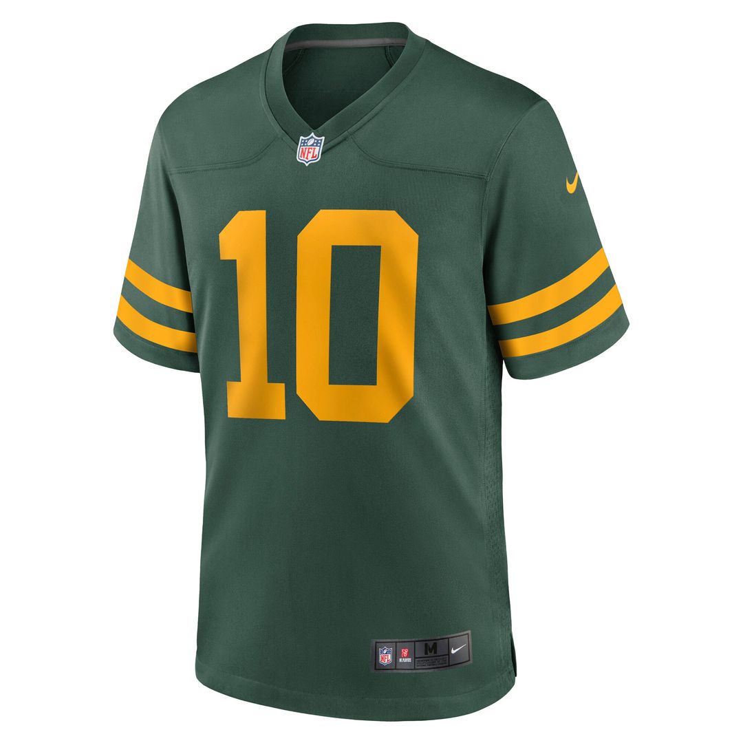 Love Green Bay Packers Alternate Game Jersey - Green