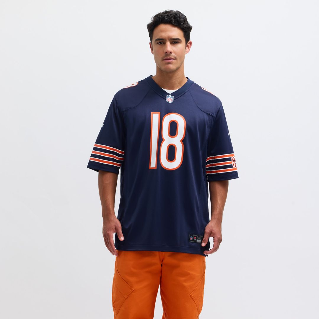Caleb Williams Chicago Bears Player Game Jersey - Navy