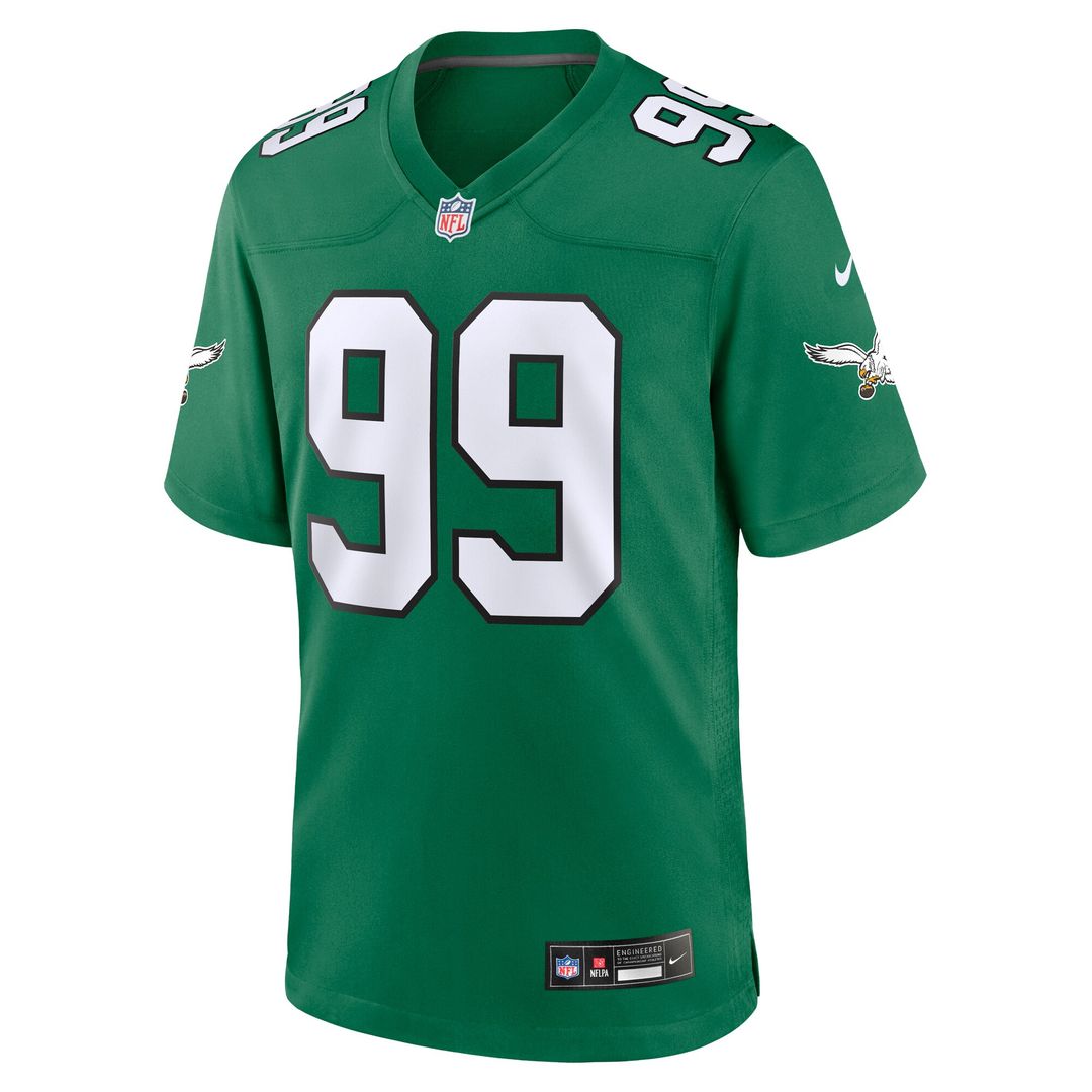 Jerome Brown Philadelphia Eagles Retired Player Alternate Game Jersey - Kelly Green
