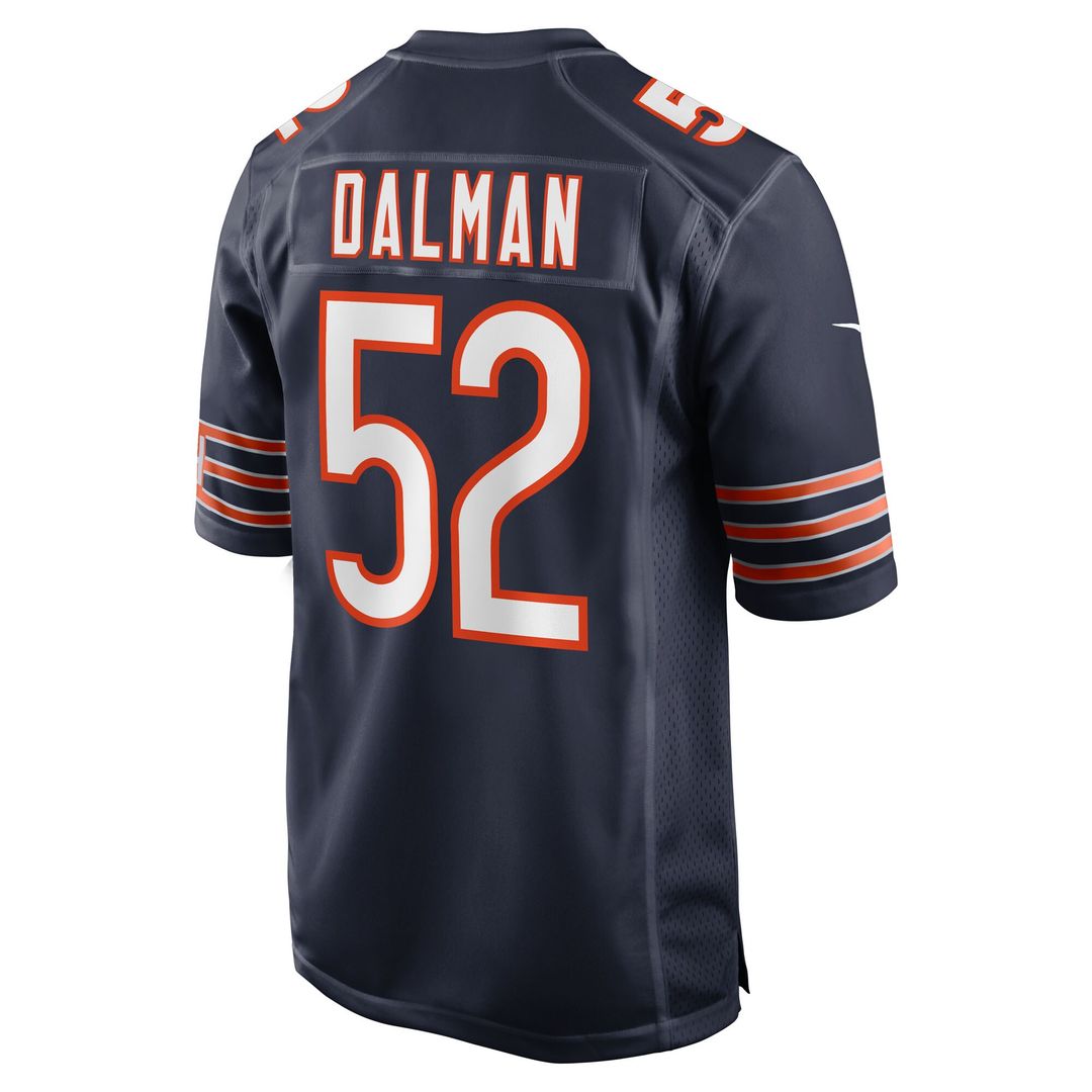 Drew Dalman Chicago Bears Team Game Jersey - Navy