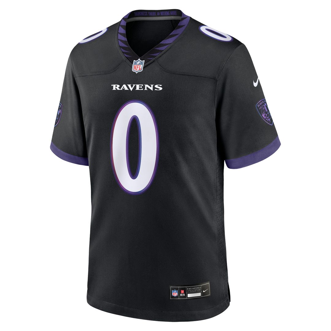Roquan Smith Baltimore Ravens Alternate Game Jersey - Black