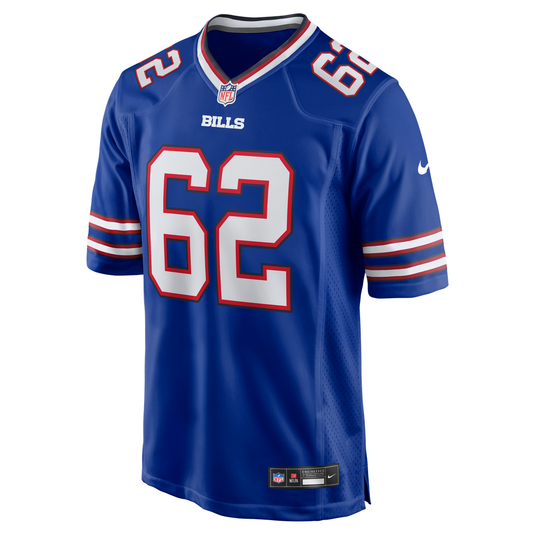 Sedrick Van Pran-Granger Buffalo Bills Game Jersey - Royal