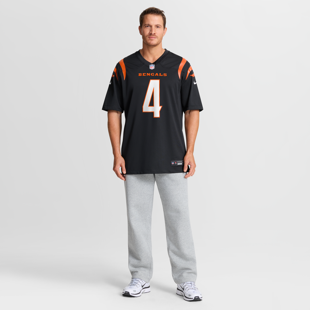 Sean Clifford Cincinnati Bengals Team Game Jersey - Black