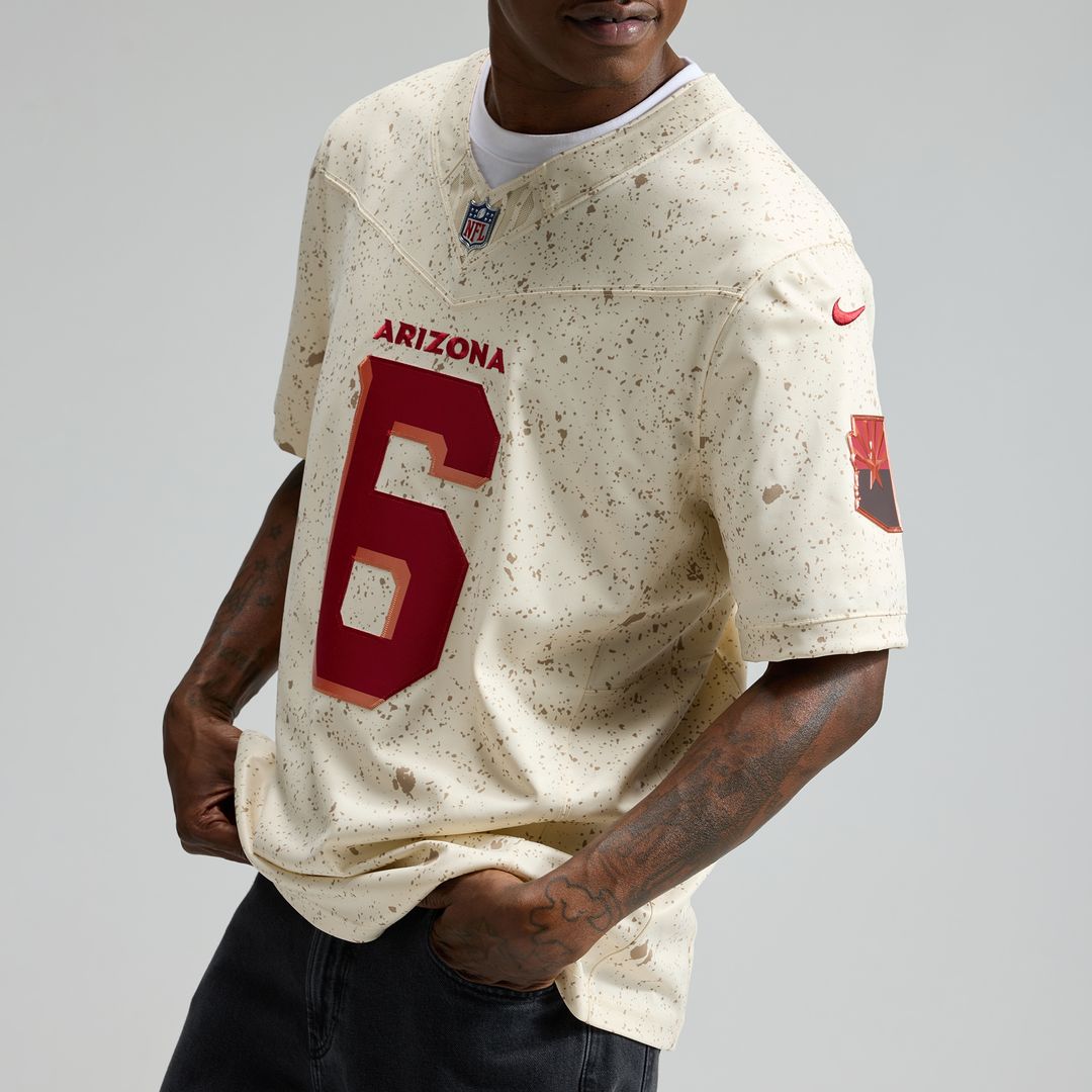 James Conner Arizona Cardinals 2025 Rivalries Collection Stitched Limited Jersey - Natural