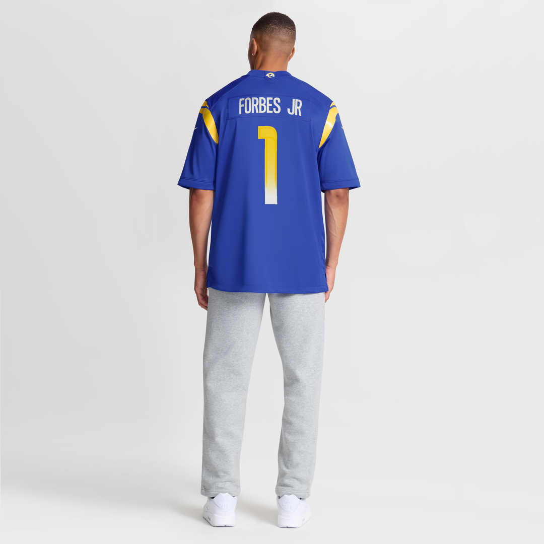 Emmanuel Forbes Jr. Los Angeles Rams Team Game Jersey - Royal