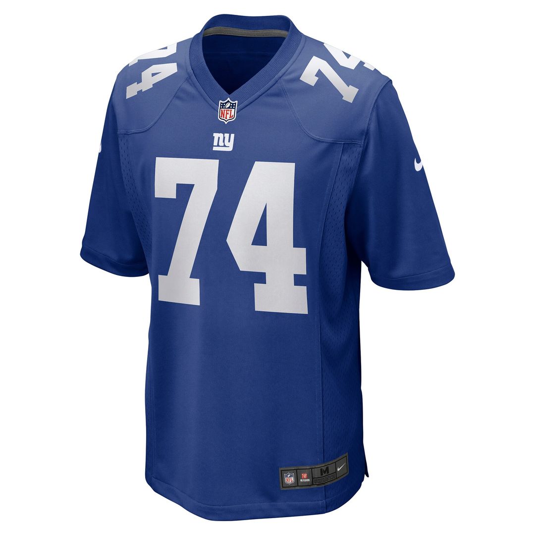 Greg Van Roten New York Giants Team Game Jersey - Royal