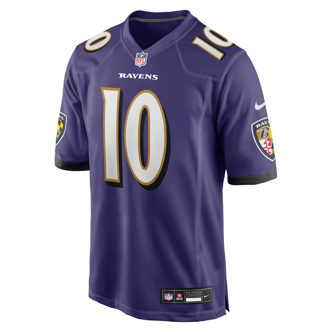 DeAndre Hopkins Baltimore Ravens Team Game Jersey - Purple
