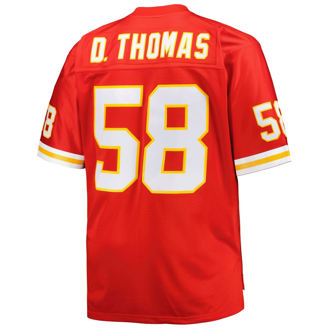 Derrick Thomas Kansas City Chiefs Big & Tall 1994 Retired Player Replica Jersey - Red