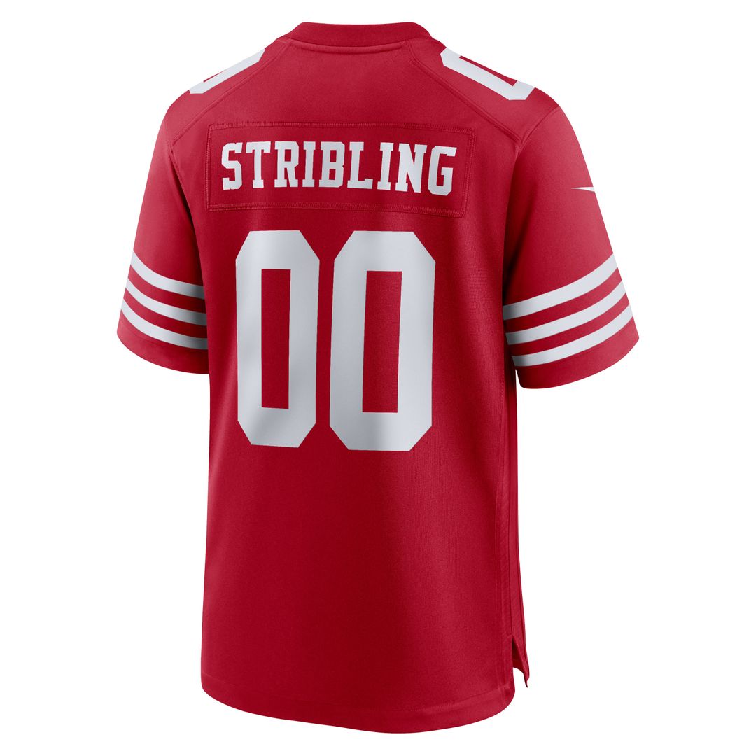 De'Zhaun Stribling San Francisco 49ers Game Jersey - Scarlet